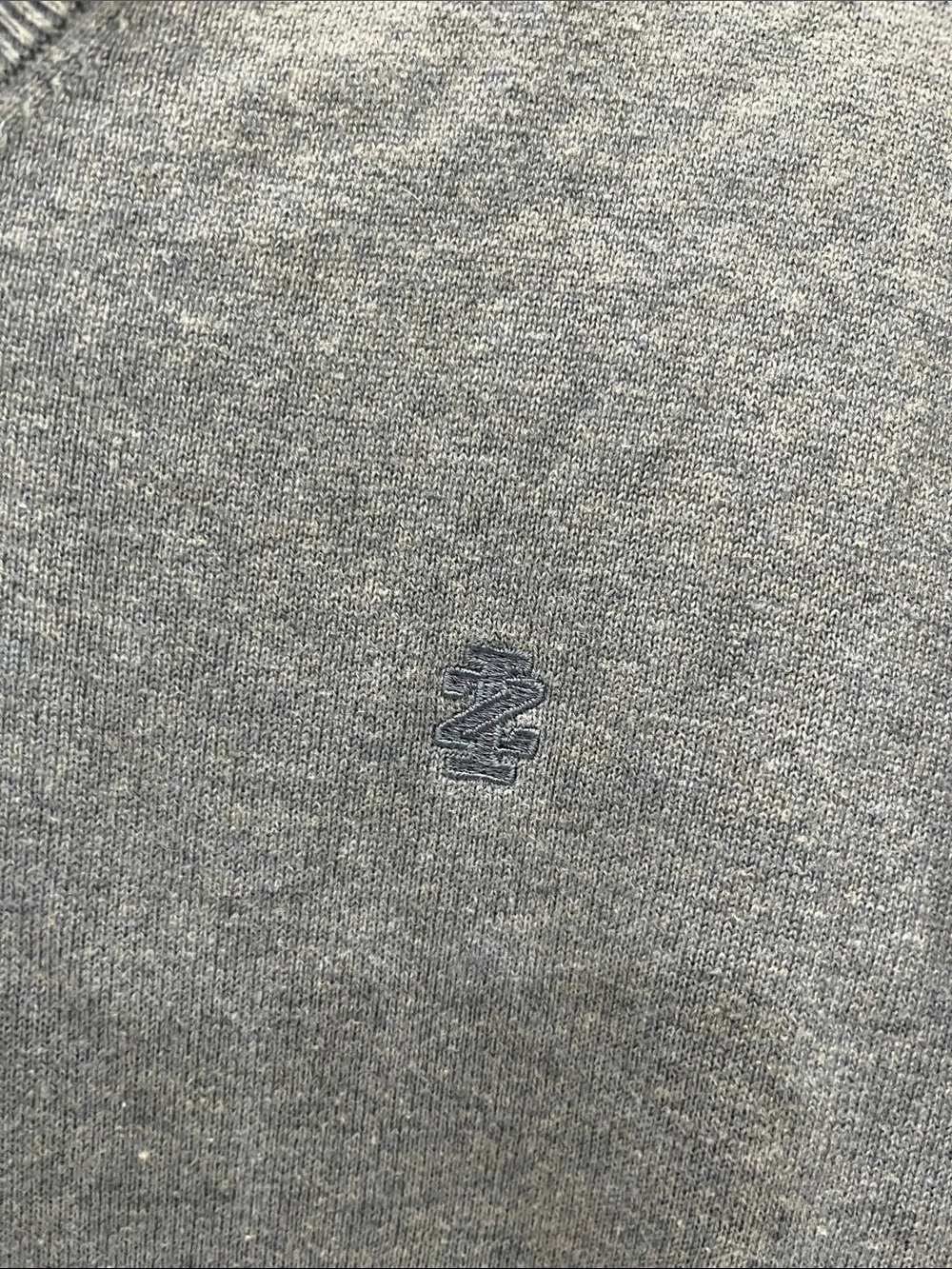 Izod Men’s V-Neck Sweater in Slate Blue size XL 100 % cotton